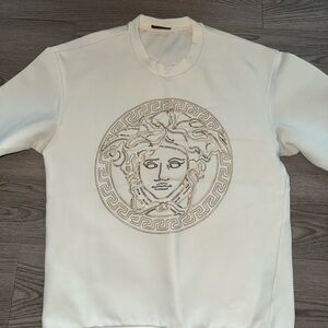 Authentic Versace Embroided crewneck